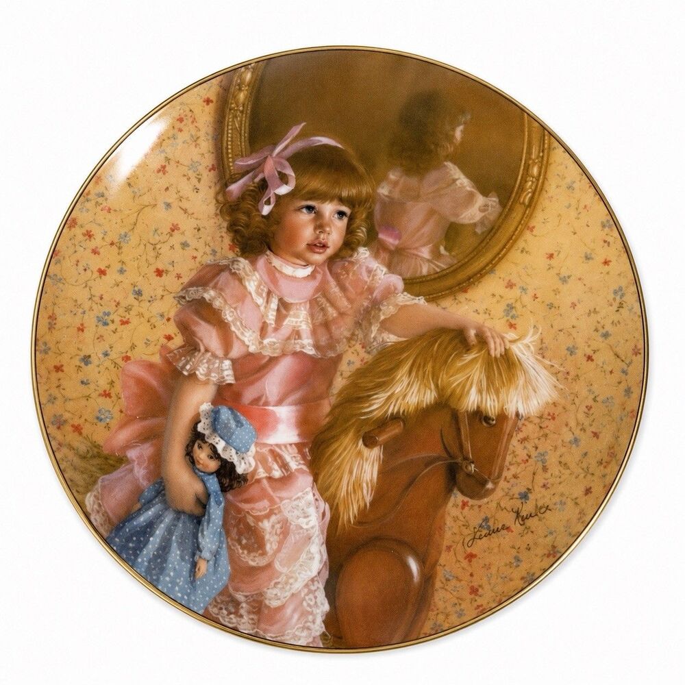 Vintage Amy’s Magic Horse Collectors Plate By Sandra Kuck (1983)